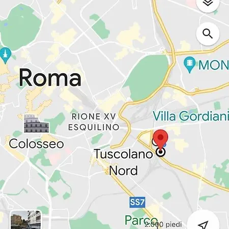Flat With Terrace At 400mt From Metro Pigneto Roma